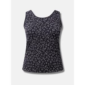 Torrid NWT 1X 1 14-16 Seamless Sleeveless Sleep Tank Animal Jacquard